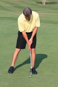 control the speed of your putt